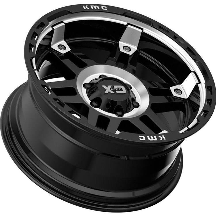 oyota R17 J8 6x139.7-ET18 XD840-Spy-II-Gloss-Black-Machined-XD