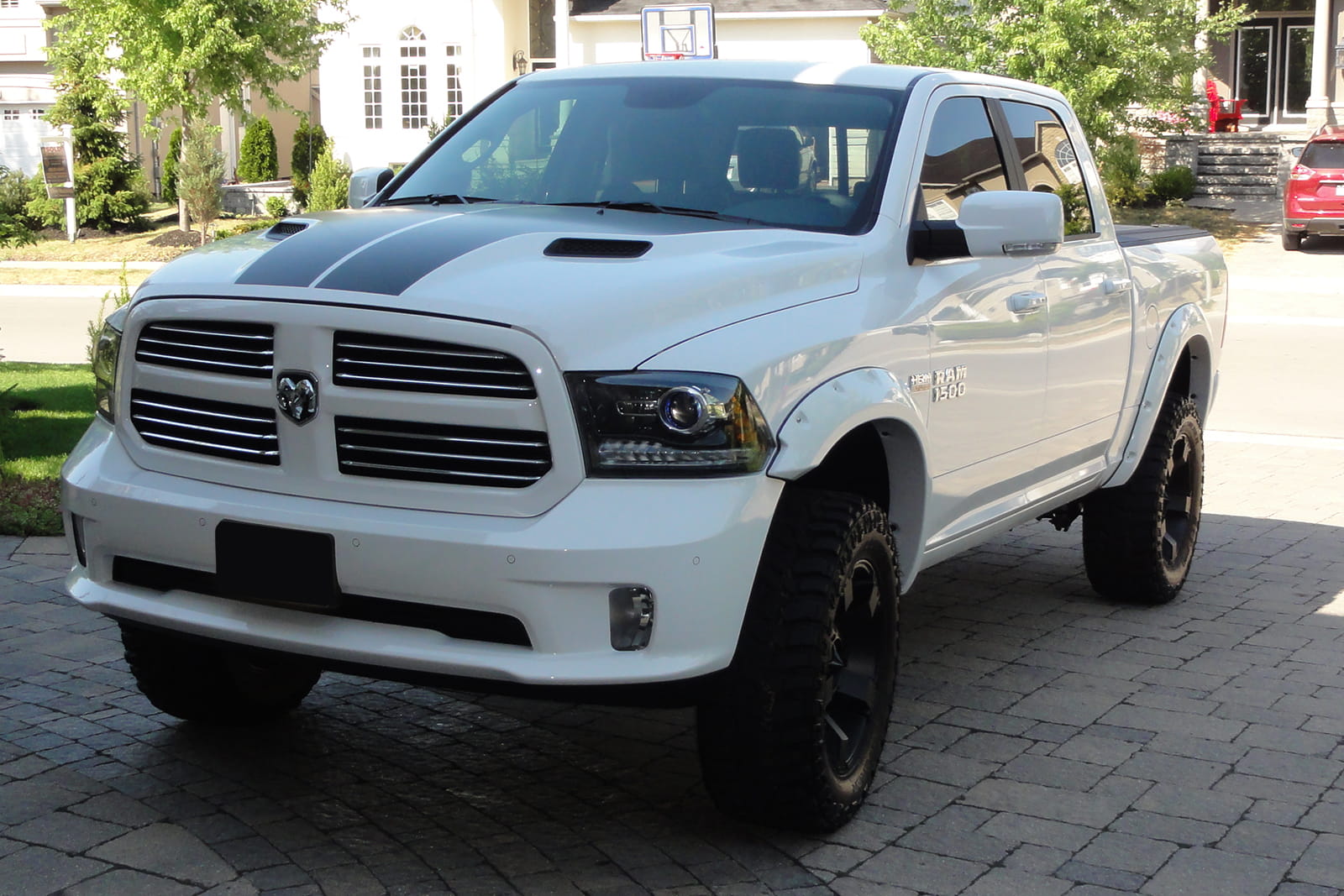 DODGE RAM 1500 IV 2010-2018 sárvédő szélesítés