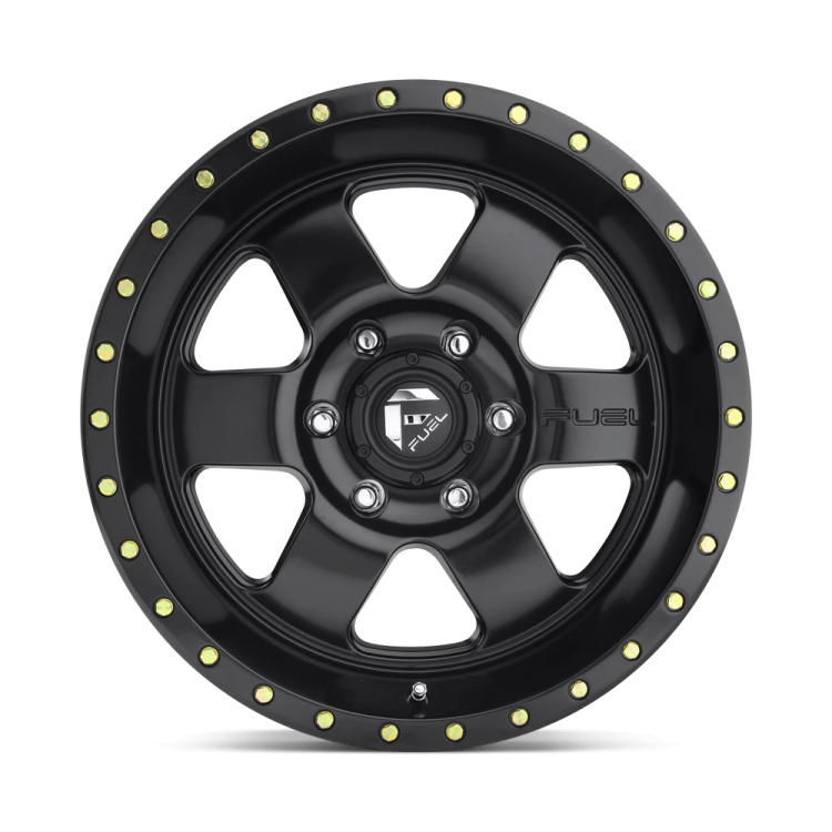 R17 J9 ET-12 5x127 Jeep D618 Podium Matte Black Fuel - Image 2