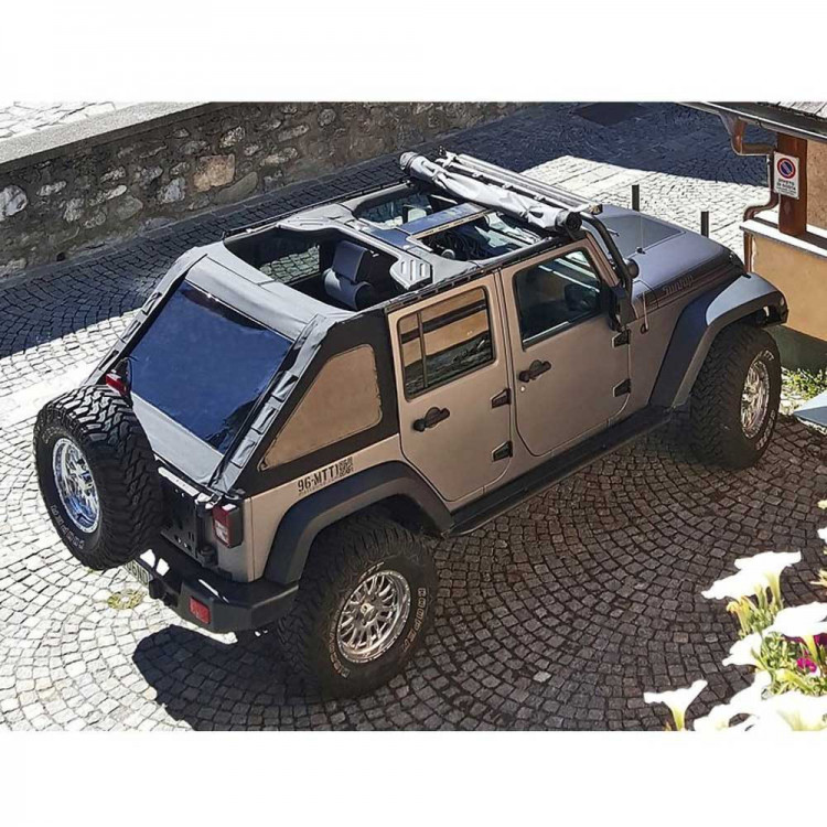 Jeep JL ponyva 4 ajtós csapott Fastback Suntop - Image 2
