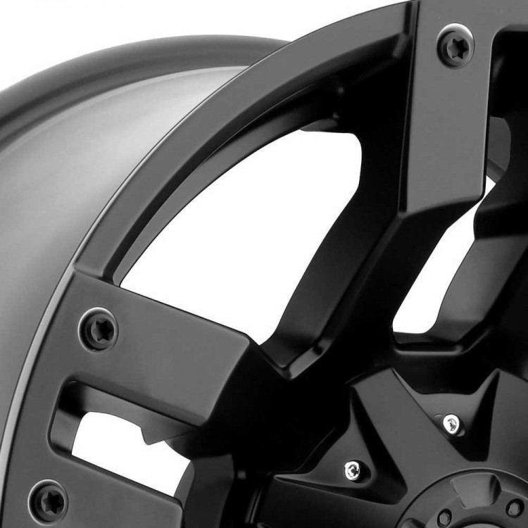 R20 J9 ET20 6x139,7 -- 6x135. D515 Pump Matte Black Fuel - Image 2