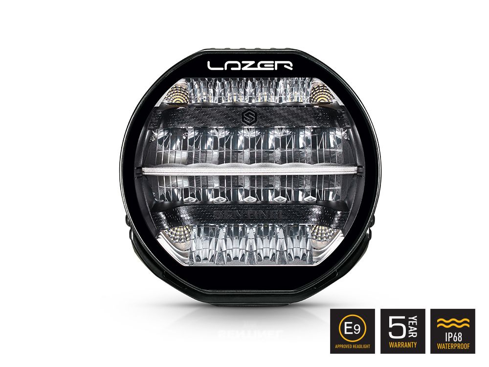 Lazer Lamps Sentinel 9" Standard LED lámpa, fekete - szúró és terítőfény - Image 5