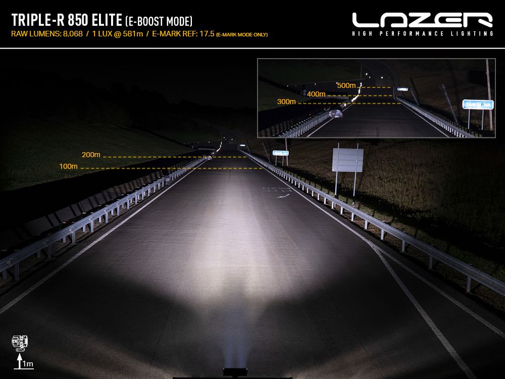 Lazer TRIPLE-R 850 Elite LED lámpa, szúrófény 73 watt - Image 7