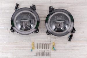 Led fényszóró Jeep JL-hez 9col